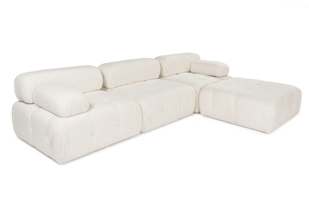 Colțar Doblo Crem 315x210x80 cm Colțar Doblo Crem 315x210x80 cm