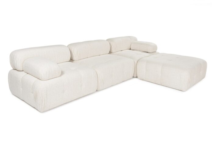 Colțar Doblo Crem 315x210x80 cm Colțar Doblo Crem 315x210x80 cm