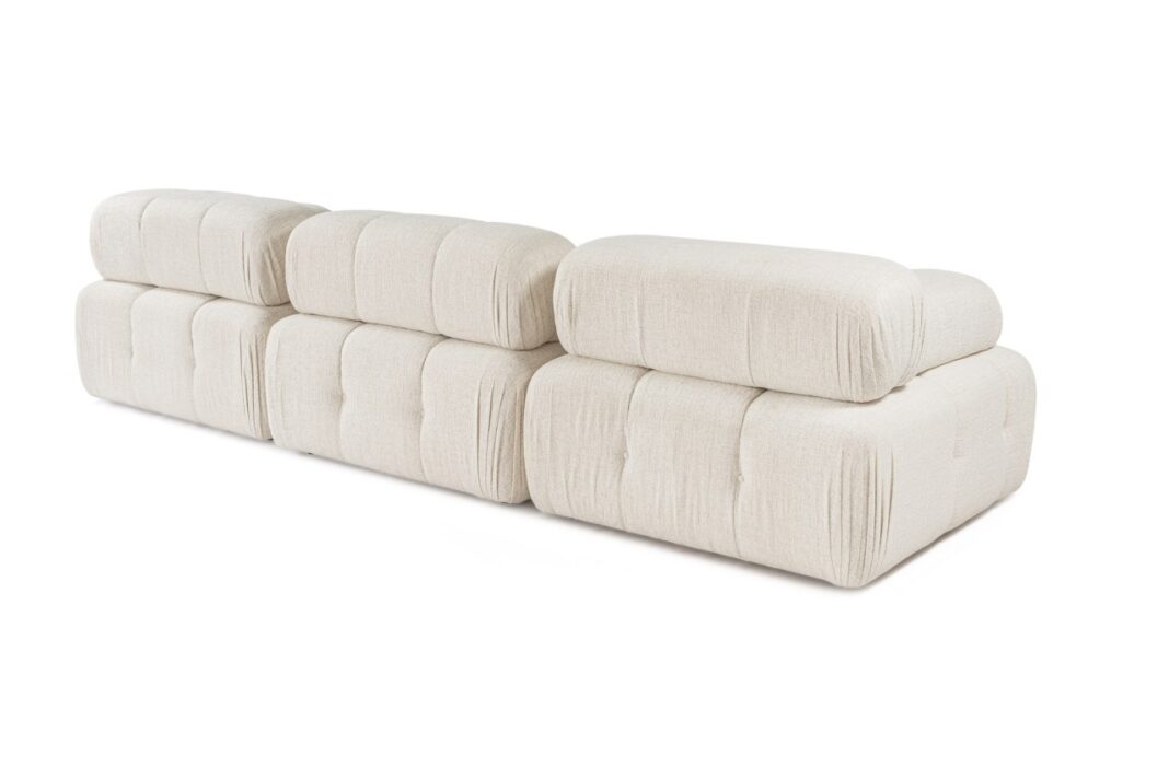 Colțar Doblo Crem 315x210x80 cm Colțar Doblo Crem 315x210x80 cm