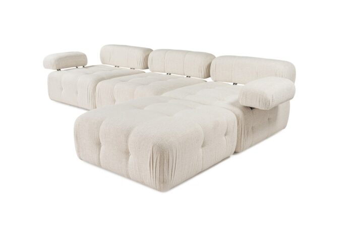 Colțar Doblo Crem 315x210x80 cm Colțar Doblo Crem 315x210x80 cm
