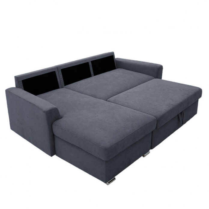 Coltar Dreapta Belle Antracit 236x164x88 cm Coltar Dreapta Belle Antracit 236x164x88 cm