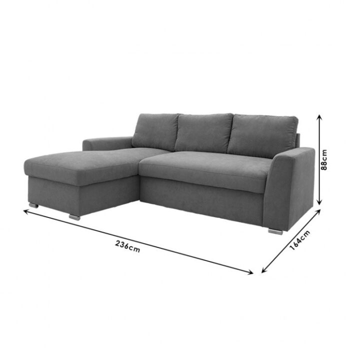 Coltar Dreapta Belle Bej 236x164x88 cm Coltar Dreapta Belle Bej 236x164x88 cm