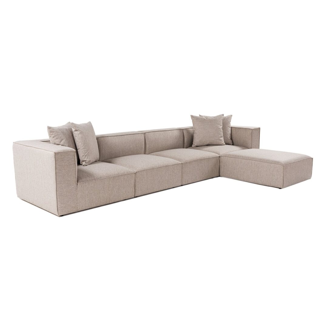 Colțar dreapta Sora Bej 430x75x102 cm Colțar dreapta Sora Bej 430x75x102 cm