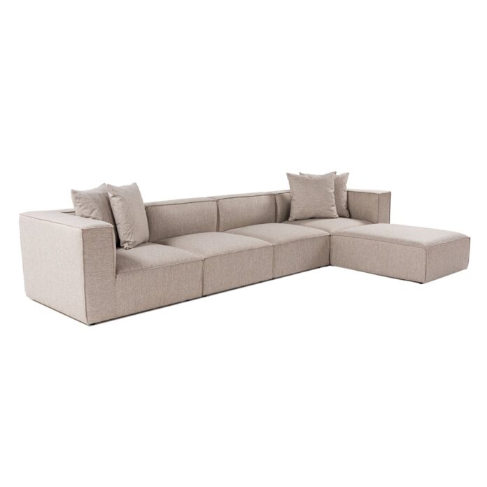Colțar dreapta Sora Bej 430x75x102 cm Colțar dreapta Sora Bej 430x75x102 cm