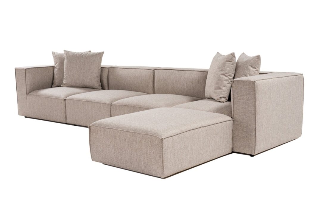 Colțar dreapta Sora Bej 430x75x102 cm Colțar dreapta Sora Bej 430x75x102 cm