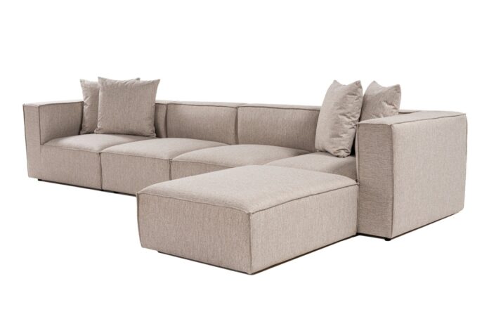 Colțar dreapta Sora Bej 430x75x102 cm Colțar dreapta Sora Bej 430x75x102 cm