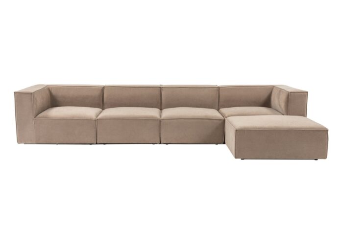 Colțar dreapta Sora Cappuccino 430x75x102 cm Colțar dreapta Sora Cappuccino 430x75x102 cm
