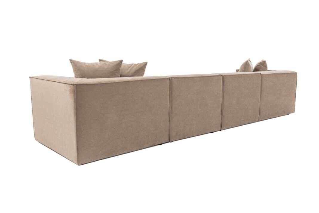 Colțar dreapta Sora Cappuccino 430x75x102 cm Colțar dreapta Sora Cappuccino 430x75x102 cm