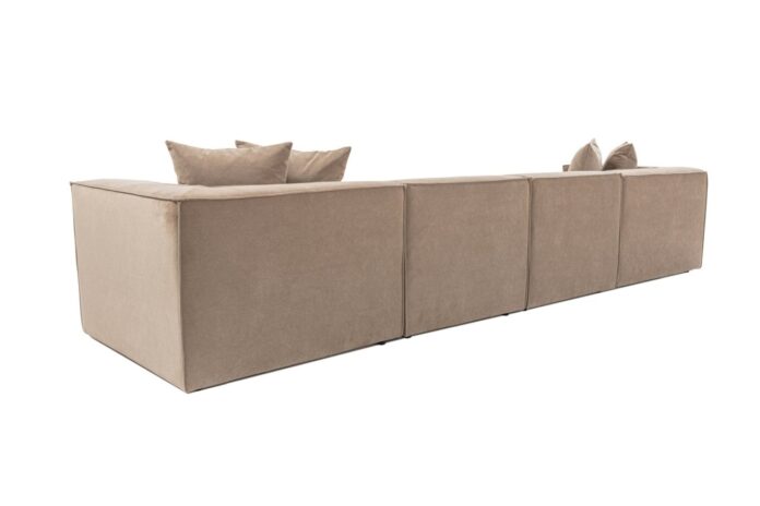 Colțar dreapta Sora Cappuccino 430x75x102 cm Colțar dreapta Sora Cappuccino 430x75x102 cm