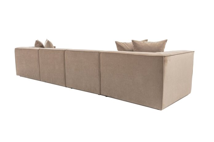 Colțar dreapta Sora Cappuccino 430x75x102 cm Colțar dreapta Sora Cappuccino 430x75x102 cm