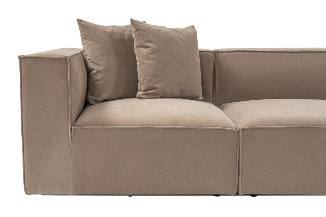 Colțar dreapta Sora Cappuccino 430x75x102 cm Colțar dreapta Sora Cappuccino 430x75x102 cm