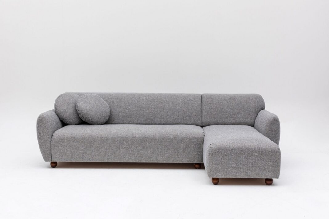 Coltar Eddy Corner Gri Deschis Coltar Eddy Corner Gri Deschis