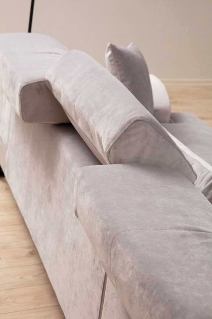 Colțar Frido Gri deschis 109x304x92 cm Colțar Frido Gri deschis 109x304x92 cm