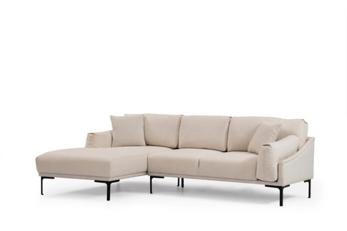 Colțar Leo Crem 255x150x65 cm Colțar Leo Crem 255x150x65 cm