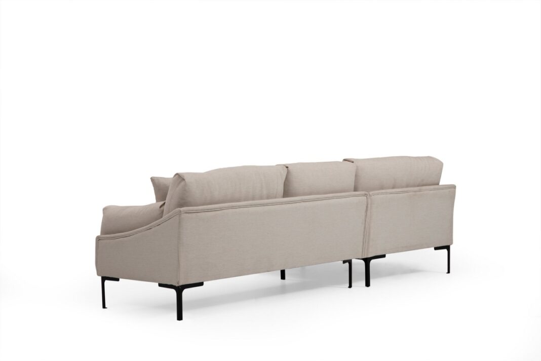 Colțar Leo Crem 255x150x65 cm Colțar Leo Crem 255x150x65 cm