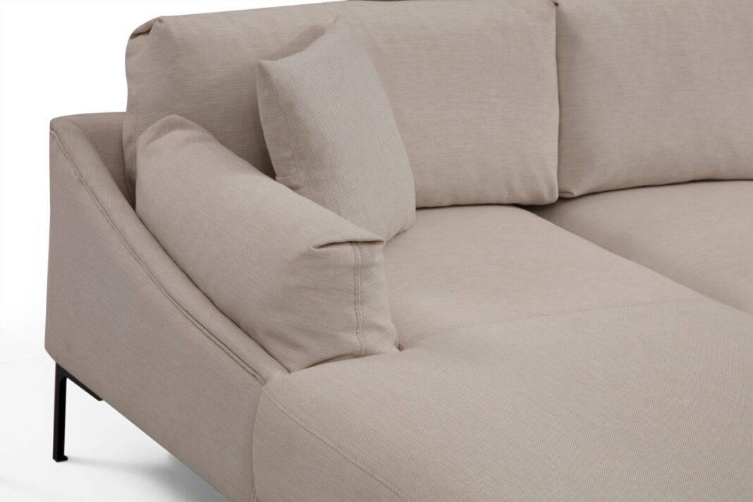 Colțar Leo Crem 255x150x65 cm Colțar Leo Crem 255x150x65 cm