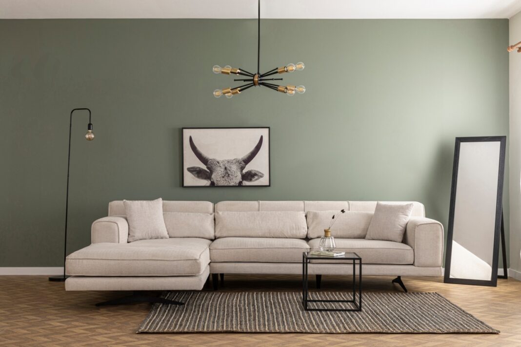 Colțar modular Jivago Bej 198x308x78 cm Colțar modular Jivago Bej 198x308x78 cm