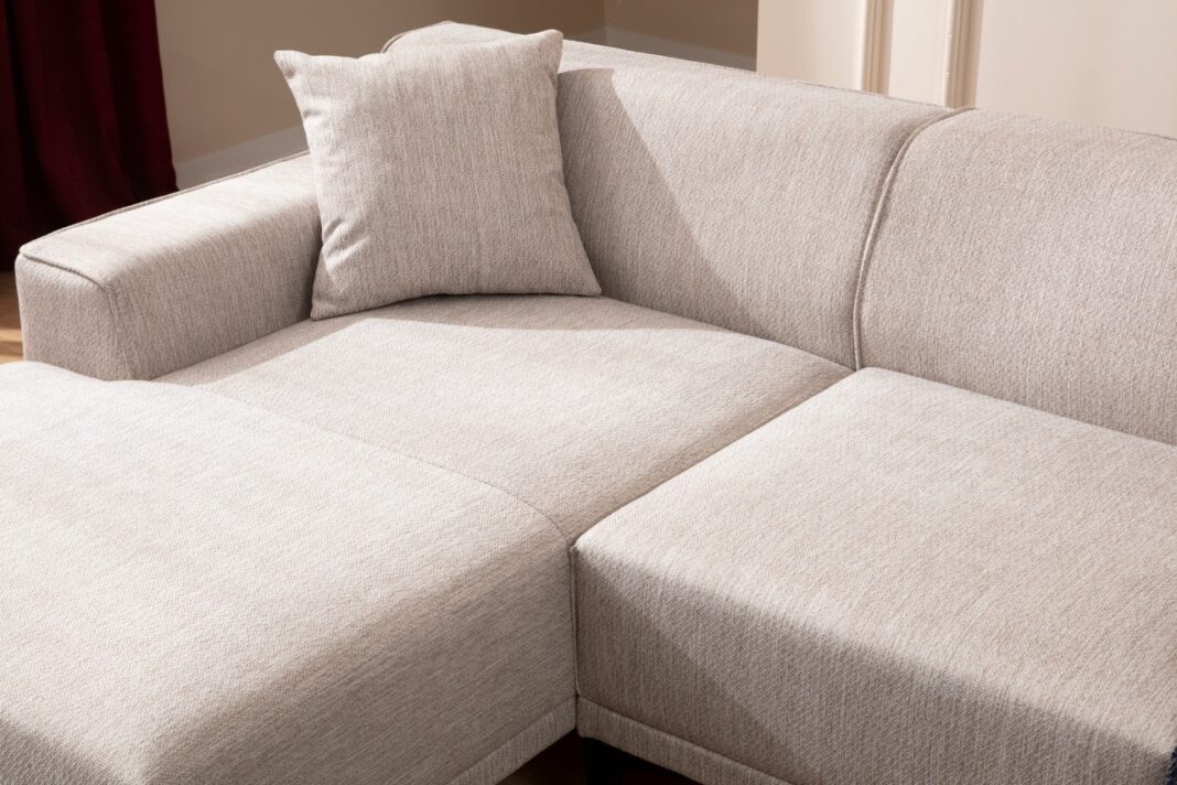 Colțar Petra Alb 145x250x69 cm Colțar Petra Alb 145x250x69 cm