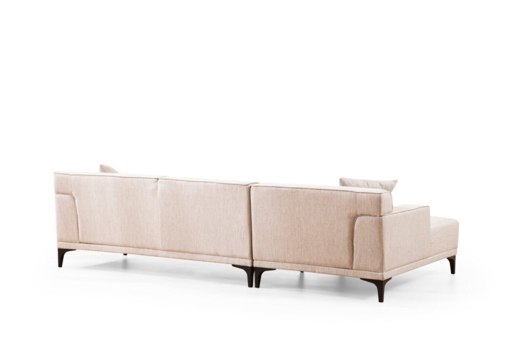 Colțar Petra Alb 145x250x69 cm Colțar Petra Alb 145x250x69 cm