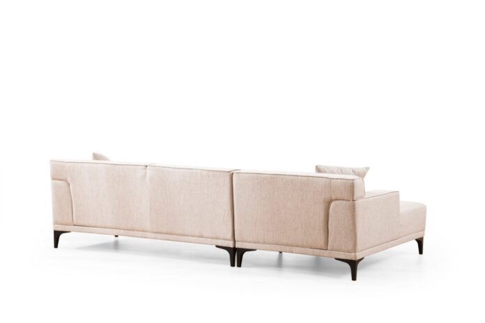 Colțar Petra Alb 145x250x69 cm Colțar Petra Alb 145x250x69 cm