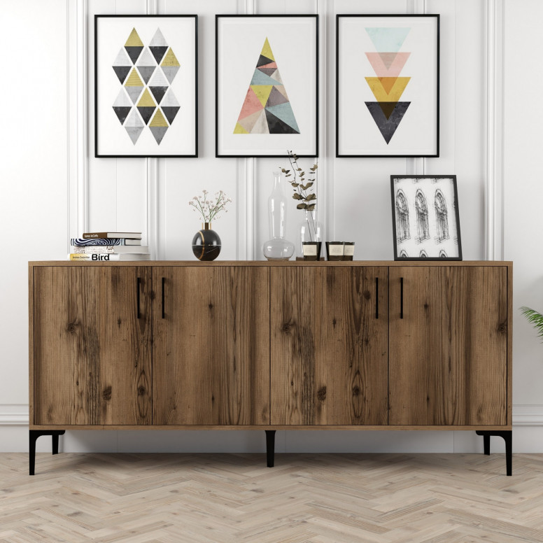 Comoda Model Kiev, Nuc, 180x35x78 cm Comoda Model Kiev, Nuc, 180x35x78 cm
