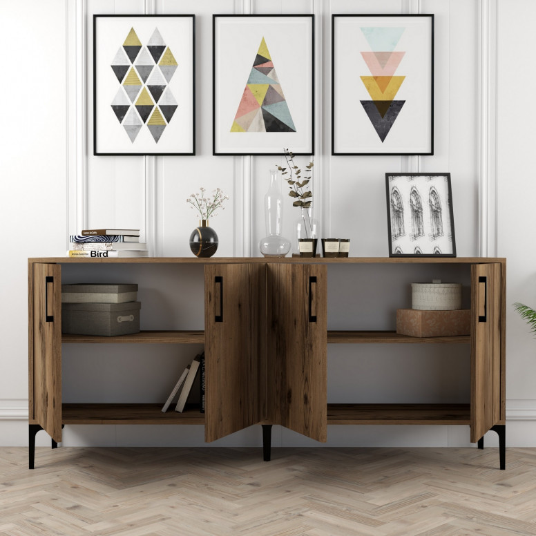 Comoda Model Kiev, Nuc, 180x35x78 cm Comoda Model Kiev, Nuc, 180x35x78 cm