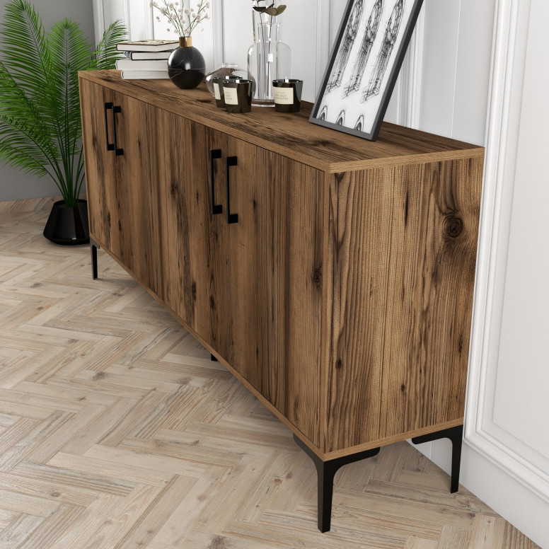 Comoda Model Kiev, Nuc, 180x35x78 cm Comoda Model Kiev, Nuc, 180x35x78 cm