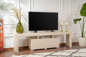 Comoda TV Model Enclave, Travertin Comoda TV Model Enclave, Travertin
