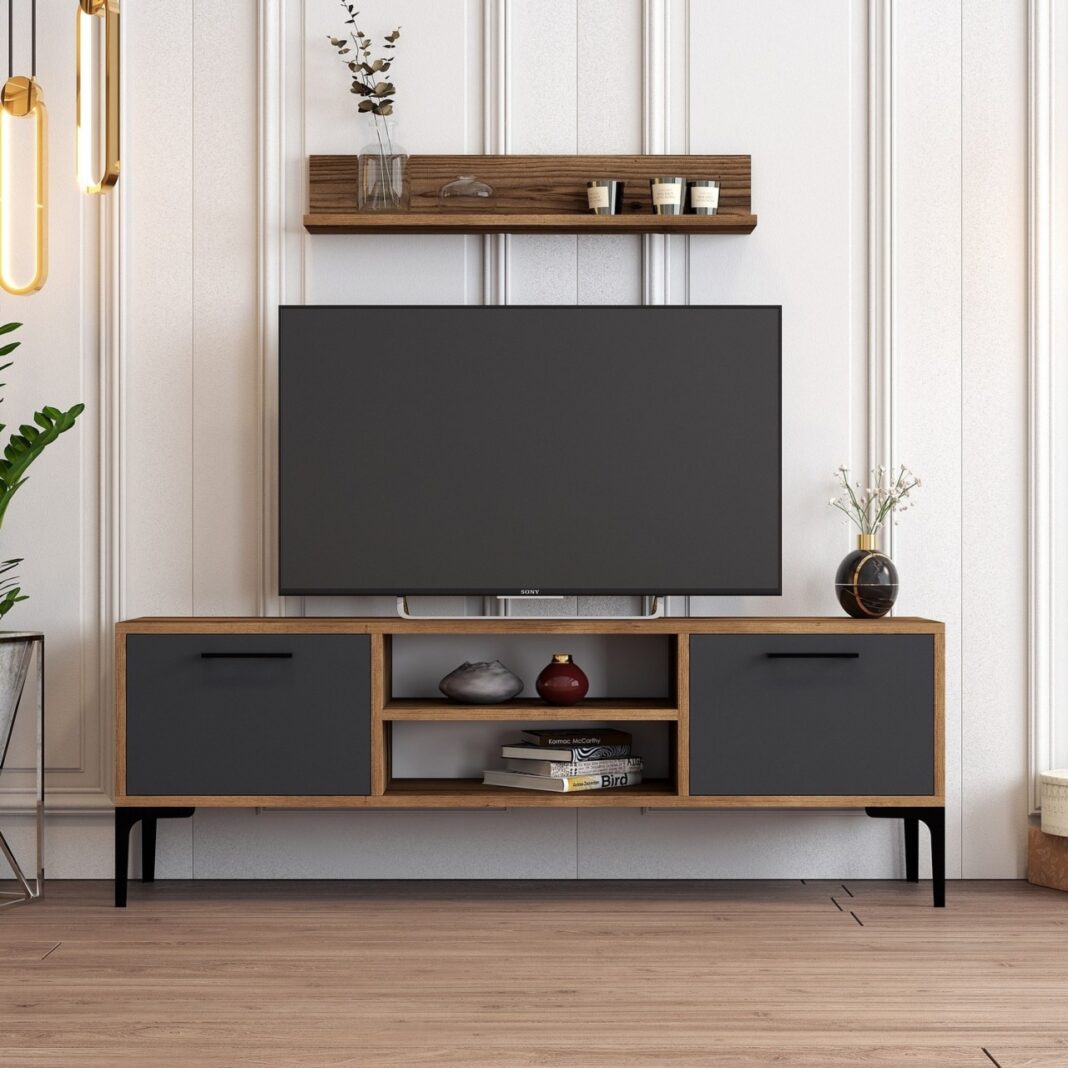 Comoda TV Model Riga, Antracit Comoda TV Model Riga, Antracit