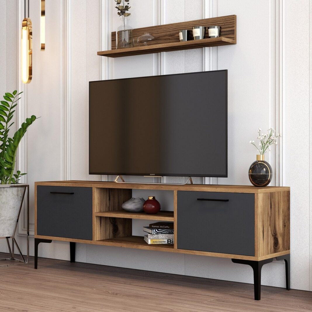 Comoda TV Model Riga, Antracit Comoda TV Model Riga, Antracit