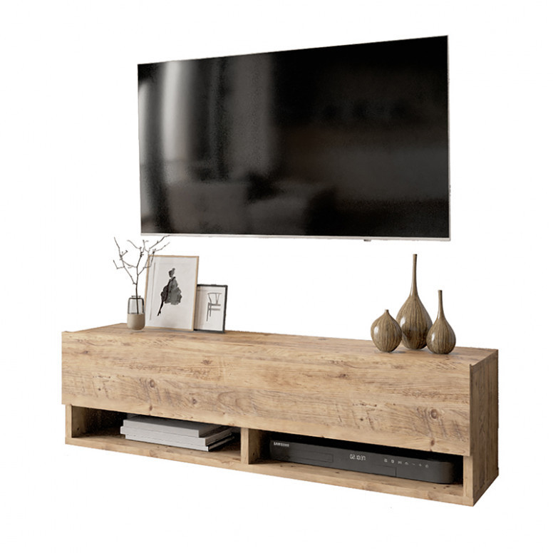 Comoda TV Pako World, Model Roscoe, xx cm, Stejar Comoda TV Pako World, Model Roscoe, xx cm, Stejar