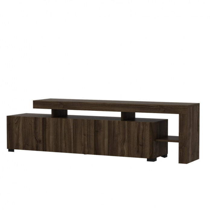 Comoda TV Salvador, Model Beliz, 192x53x37 cm, Nuc Comoda TV Salvador, Model Beliz, 192x53x37 cm, Nuc