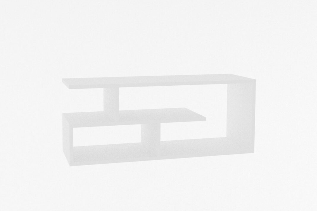 Comoda TV Salvador, Model Cafu, 100x40x29.6 cm, Alb Comoda TV Salvador, Model Cafu, 100x40x29.6 cm, Alb