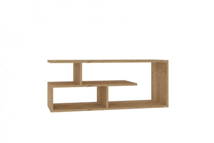 Comoda TV Salvador, Model Cafu, 100x40x29.6 cm, Stejar safir Comoda TV Salvador, Model Cafu, 100x40x29.6 cm, Stejar safir
