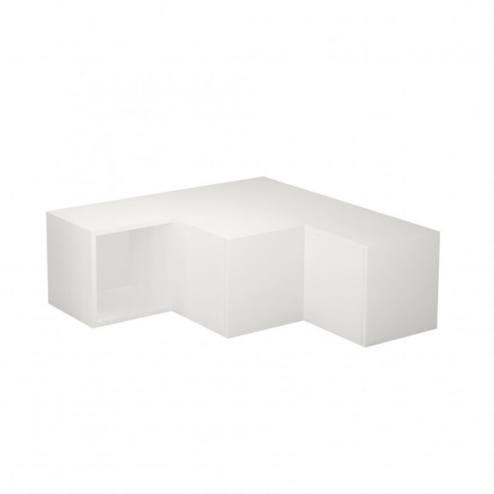 Comoda TV Salvador, Model Compact, 90x32x92 cm, Alb