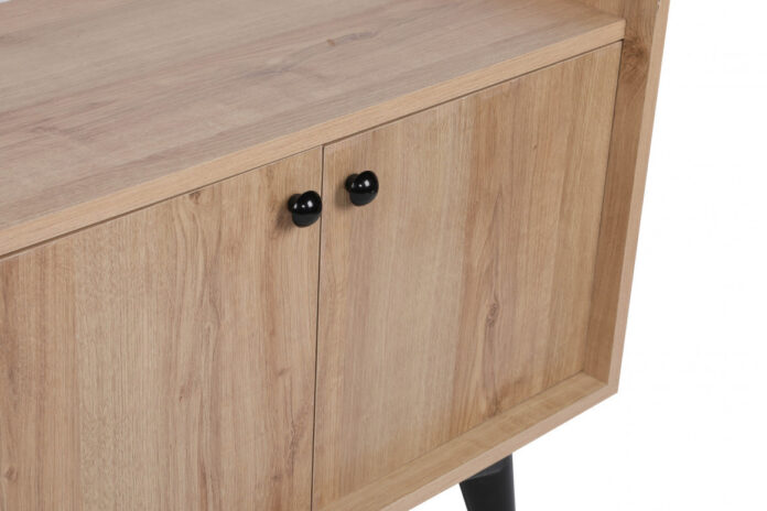 Comoda TV Salvador, Model Hanoi, 150x40x62 cm, Stejar Comoda TV Salvador, Model Hanoi, 150x40x62 cm, Stejar