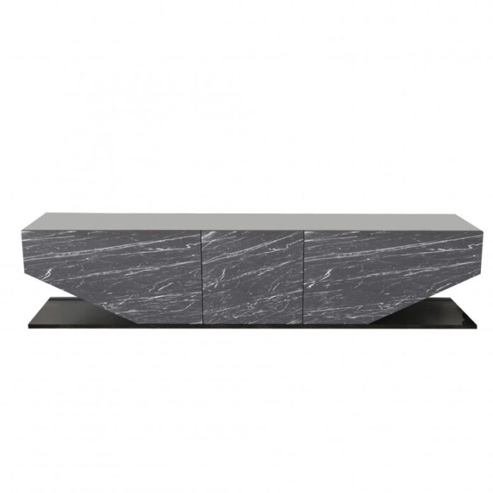 Comoda TV Salvador, Model Inci, 180x45x30 cm, Negru Comoda TV Salvador, Model Inci, 180x45x30 cm, Negru