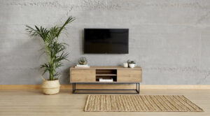 Comoda TV Salvador, Model Laxus, 140x50x40 cm, Nuc Comoda TV Salvador, Model Laxus, 140x50x40 cm, Nuc