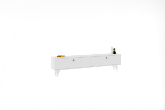 Comoda TV Salvador, Model Paris, 160x35x25 cm, Alb Comoda TV Salvador, Model Paris, 160x35x25 cm, Alb