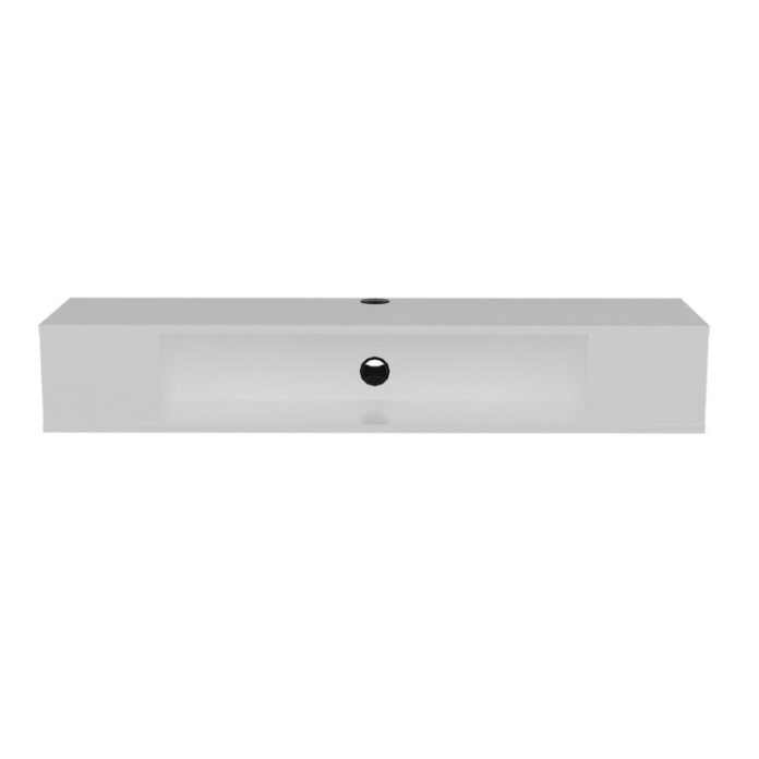 Comoda TV Salvador, Model Peti, 135x23x35.2 cm, Alb Comoda TV Salvador, Model Peti, 135x23x35.2 cm, Alb
