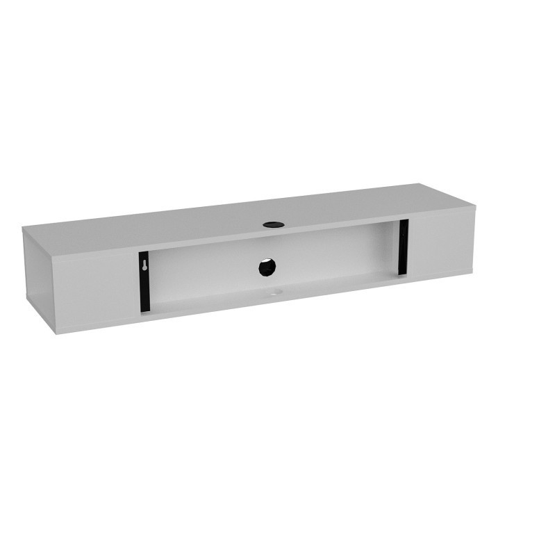 Comoda TV Salvador, Model Peti, 135x23x35.2 cm, Alb Comoda TV Salvador, Model Peti, 135x23x35.2 cm, Alb