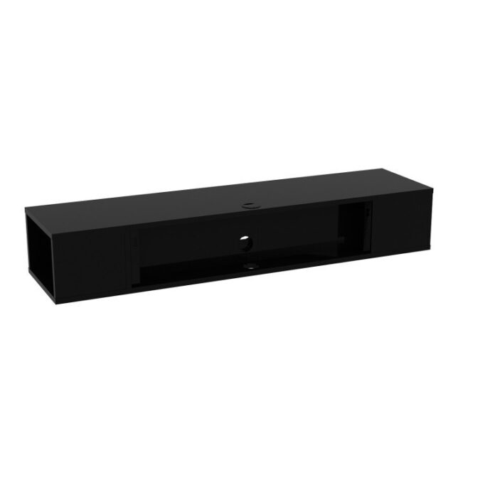 Comoda TV Salvador, Model Peti, 135x23x35.2 cm, Negru Comoda TV Salvador, Model Peti, 135x23x35.2 cm, Negru