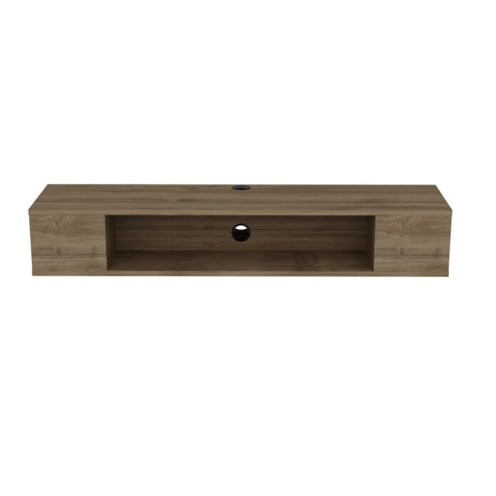 Comoda TV Salvador, Model Peti, 135x23x35.2 cm, Nuc Comoda TV Salvador, Model Peti, 135x23x35.2 cm, Nuc