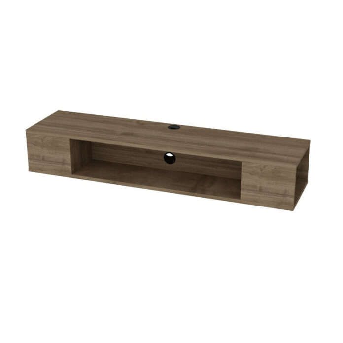 Comoda TV Salvador, Model Peti, 135x23x35.2 cm, Nuc Comoda TV Salvador, Model Peti, 135x23x35.2 cm, Nuc