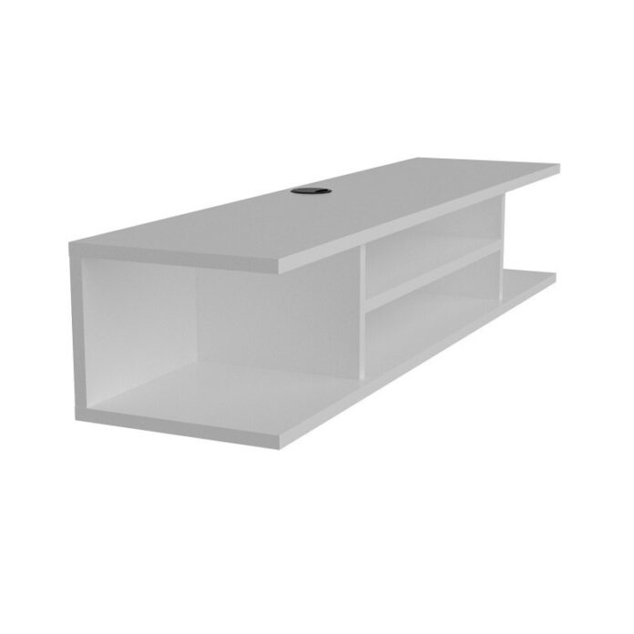 Comoda TV Salvador, Model Pivot, 120x23x29.5 cm, Alb Comoda TV Salvador, Model Pivot, 120x23x29.5 cm, Alb