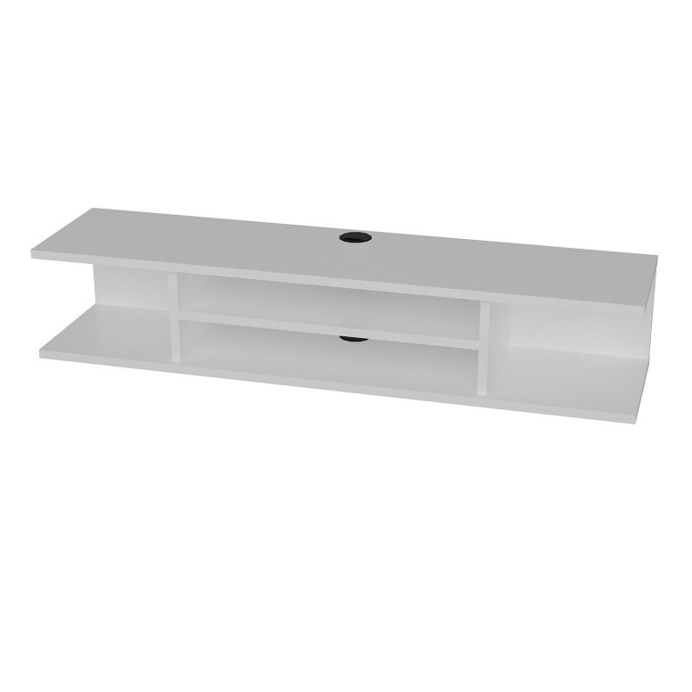Comoda TV Salvador, Model Pivot, 120x23x29.5 cm, Alb Comoda TV Salvador, Model Pivot, 120x23x29.5 cm, Alb