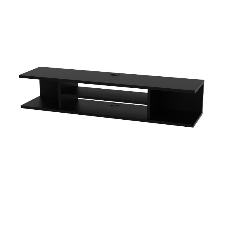 Comoda TV Salvador, Model Pivot, 120x23x29.5 cm, Negru Comoda TV Salvador, Model Pivot, 120x23x29.5 cm, Negru
