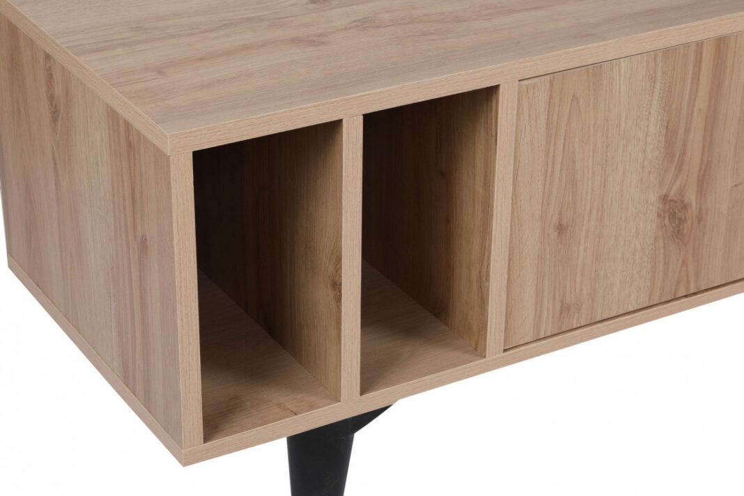 Comoda TV Salvador, Model Sidney, 150x40x50 cm, Stejar Comoda TV Salvador, Model Sidney, 150x40x50 cm, Stejar