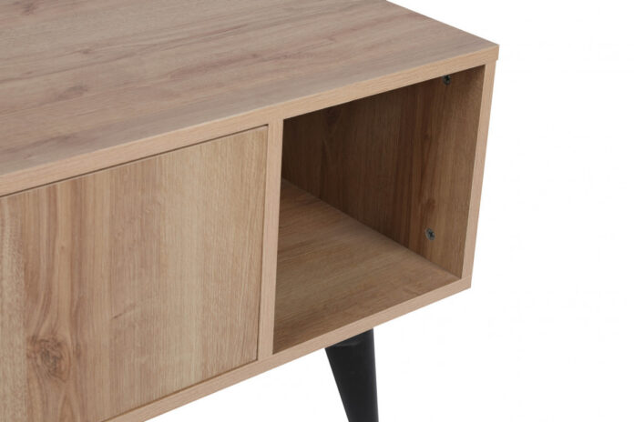 Comoda TV Salvador, Model Sidney, 150x40x50 cm, Stejar Comoda TV Salvador, Model Sidney, 150x40x50 cm, Stejar