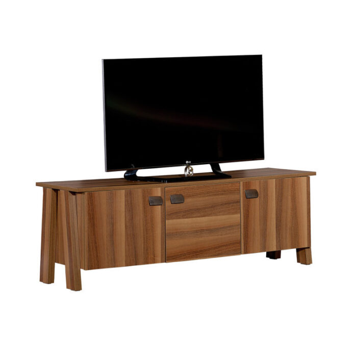 Comoda TV Salvador, Model Story, 144x50x45 cm, Maro Comoda TV Salvador, Model Story, 144x50x45 cm, Maro